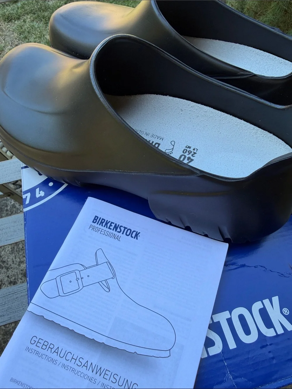 Birkenstock Professional Black Men’s Slip-On Clog